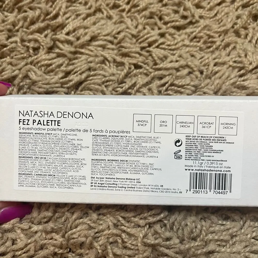 NWT! Natosha Denona Fez Eyeshadow Palette